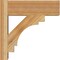 Ekena Millwork Merced Block Rough Sawn Outlooker, Western Red Cedar, 6"W x 16"D x 16"H OUT06X16X16MRC05RWR - alternate 3